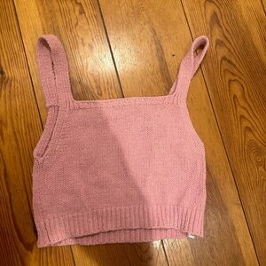 PINK ZARA CROP TOP. GREAT CONDITION! Size M